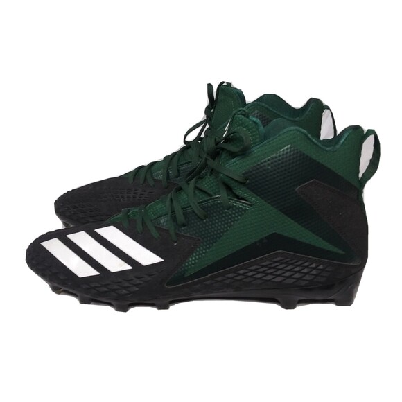 Adidas Freak X Carbon Mid Football Cleats Mens Size 17 Shoes Green & Black main image 4